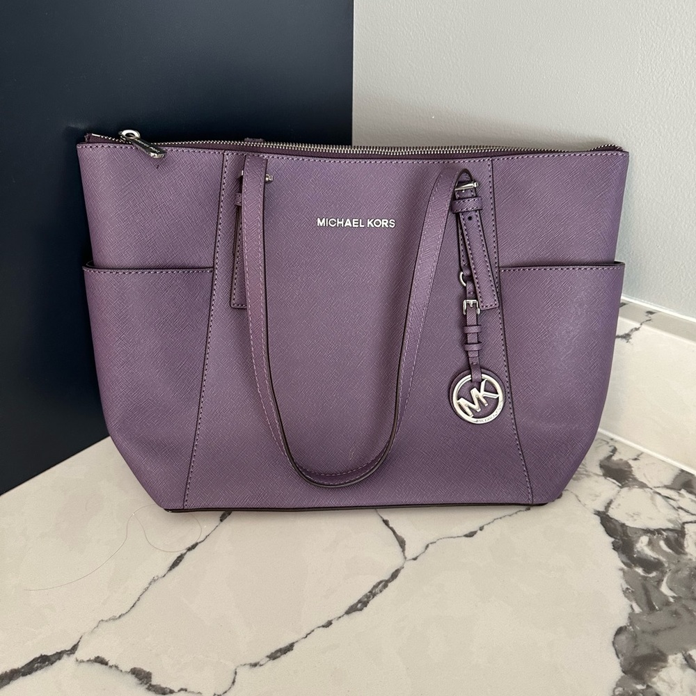 Michael Kors Lavender Tote Bag